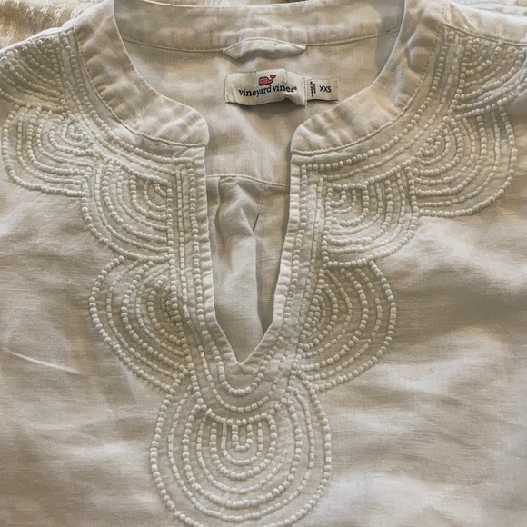 Perfect! Vineyard Vines linen tunic 🐳 - Picture 4 of 11